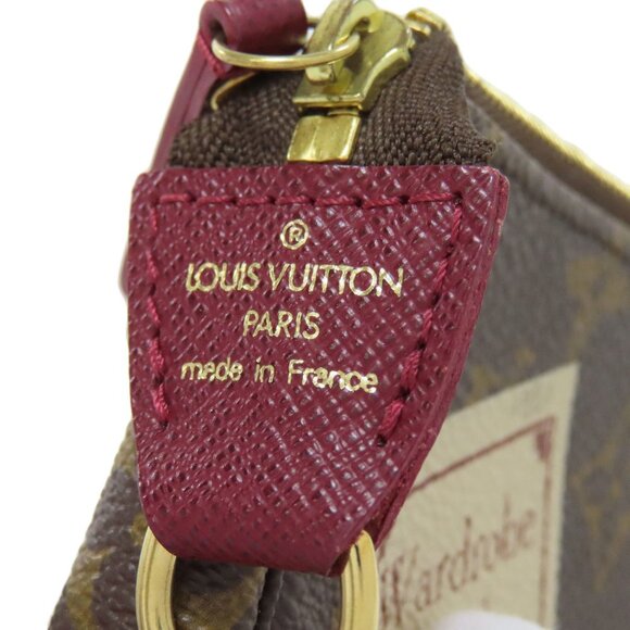 LOUIS VUITTON Brown Monogram Canvas Pochette Pouch - Picture 7 of 11